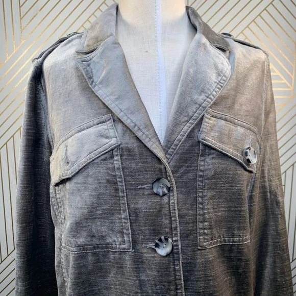 CAbi Sunday Topper‎ Velvet Jacket Style 3377 - Picture 3 of 12